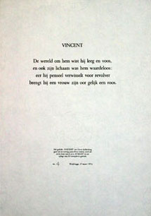 Gerrit Achterberg, Vincent